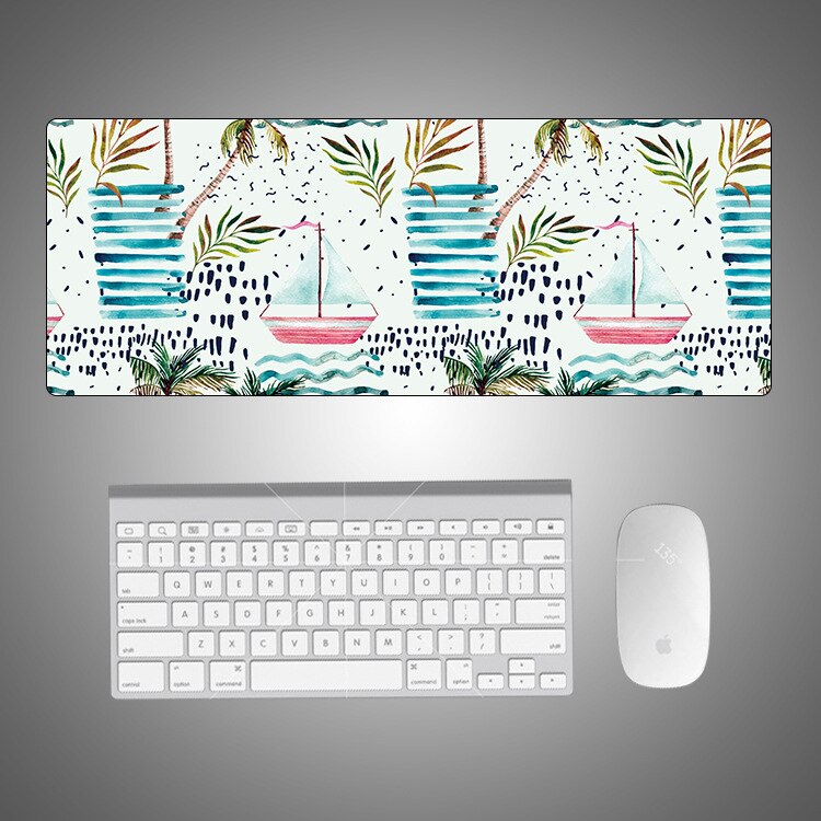 Cartoon Flamingo śliczne podkładka pod mysz Creative INS Tide duży komputer gamingowy klawiatura stół biurowy mata biurko Kawaii dla nastolatków: 14-800X300X2mm