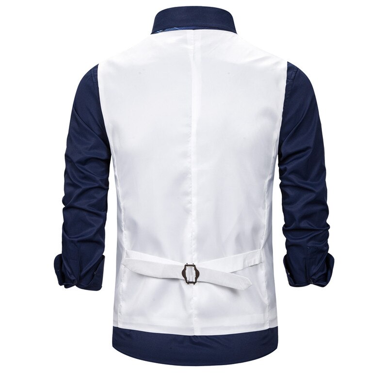 Heren Gilet Vest - Bronzing Heren Bloemenvest Bruiloft Mouwloos Slim Heren Gilet Vest - Bronzing Heren Bloemenvest Bruiloft Mouwloos Slim