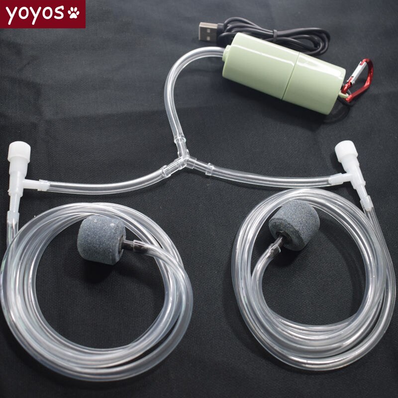 Convenient USB Oxygen Pump Fishkeeping Compressor for Aquarium 12v Water Pump Aquarium Fish Bubbles for Aquarium Accessories
