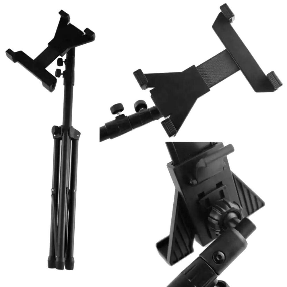 For Tablet Tripod Floor Stand Flexible Triangle Stand Home Theater Bracket Music Rack Mount Support for 7-12.5 inch