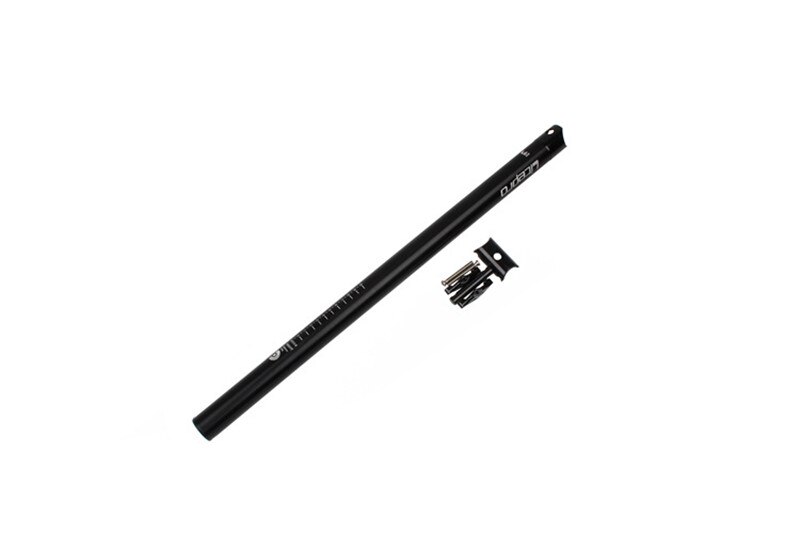 Litepro 33,9*600mm faltrad sattelstütze 5 farben aluminium legierung fahrrad sitz post für 412: black