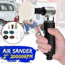 Air Sander Polisher 1/4 Air Angle Die Grinder 90 ° Pneumatic Grinding Machine Poratble Tool Cut Off Polisher Mill Engraving Tool