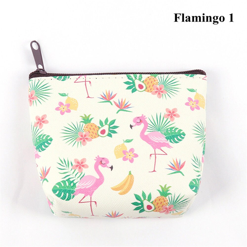 Neue Nette Einhorn Geldbörse Tasche Für Mädchen Kawaii Flamingo Tasche Mini Ändern Brieftasche Karte Halter Zipper Geld Pouch: Kakifarbig