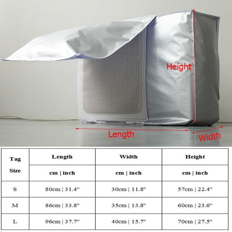 Outdoor Airconditioning Cover Stofdicht Sneeuw-Proof Waterdichte Zon-Proof Airconditioning Anti-aging Beschermhoes