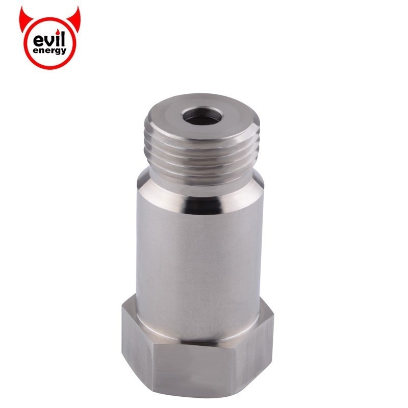 evil energy Universal 45mm Oxygen Sensor Extender O2 Oxygen Sensor M18 x1.5 Extension Adapter Bung Adapter