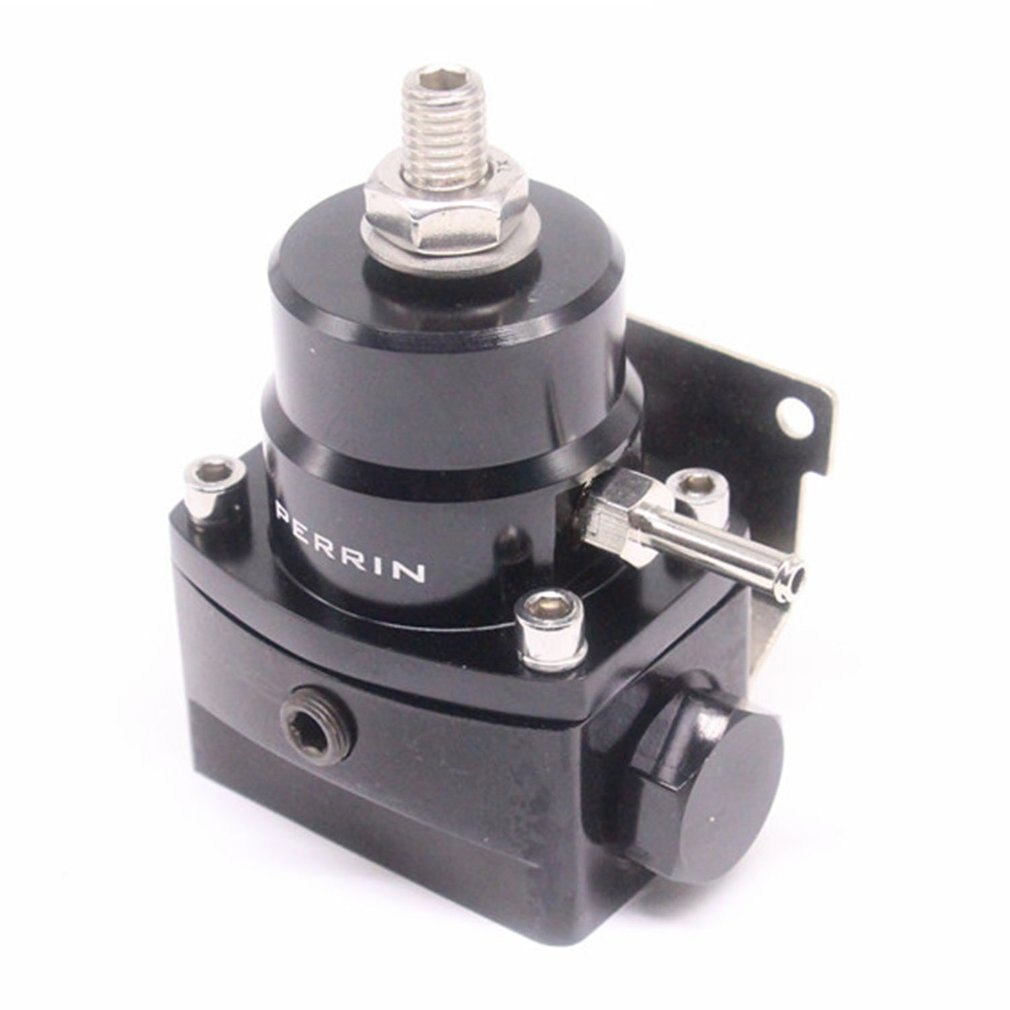 Verstelbare Fuel Pressure Regulator Kit Frp Fuel Pressure Regulator Met Gauge/6AN Slang/Olie Slang Fitting Adapter