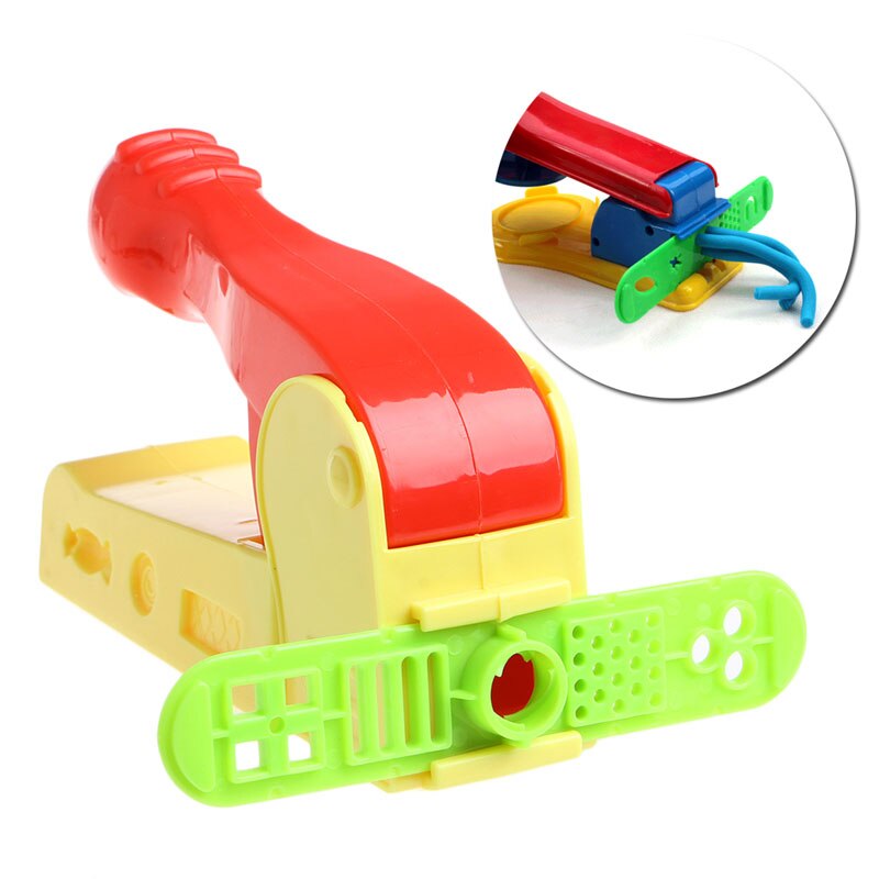 Nuttig Deeg Plasticine Craft Klei Extrusie Mold Tool Set Kinderen Leren Spelen Speelgoed