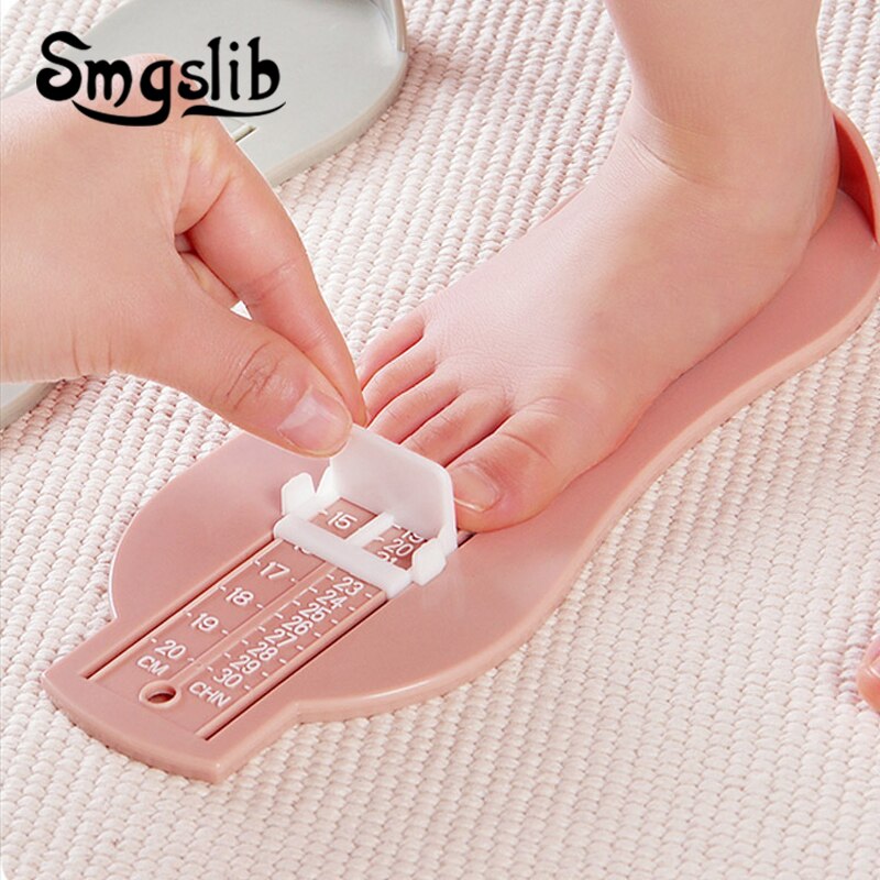 Voet Maatregel Kid Gauge Schoenen Maat Meten Ruler Kinderen Tool Baby Apparaat Beschikbaar Abs Baby Verstelbare Bereik 0-20cm Grootte