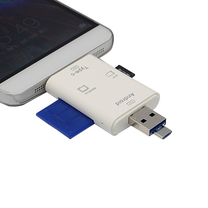 SR Multifunction Card Reader SD Micro USB 3.1 Type... – Grandado