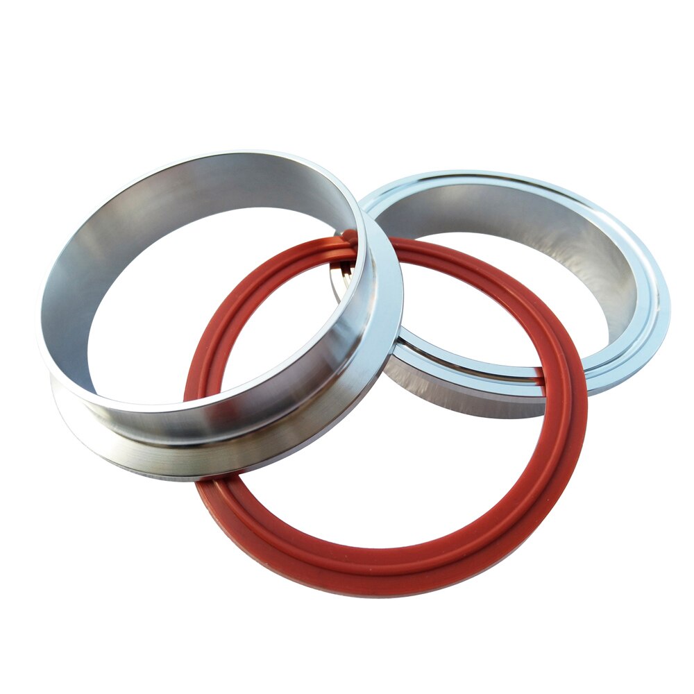 1.5-4.0 tum aluminium fläns bil avgasrör v band klämma o ring tätning legering v band fläns endast fläns