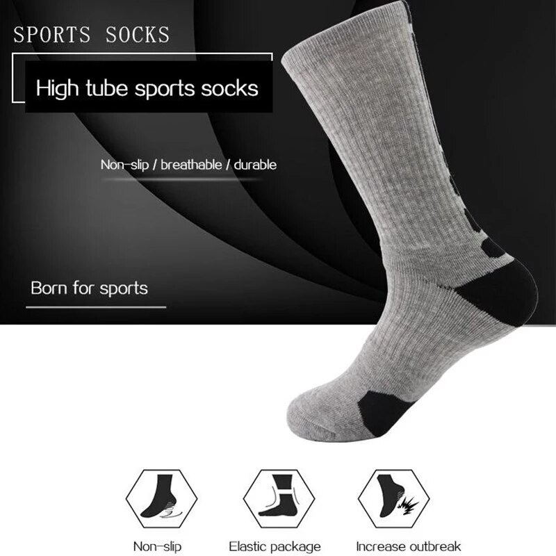 Männer Socken draussen Sport Socken Radfahren Socken Fahrrad Schuhe Für Rennrad Socken Lauf Basketball Socken EU 39-45