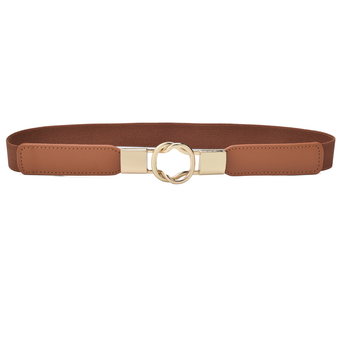 Cinturón elástico flaco para mujer, cinturón fino elástico para vestido, talla grande