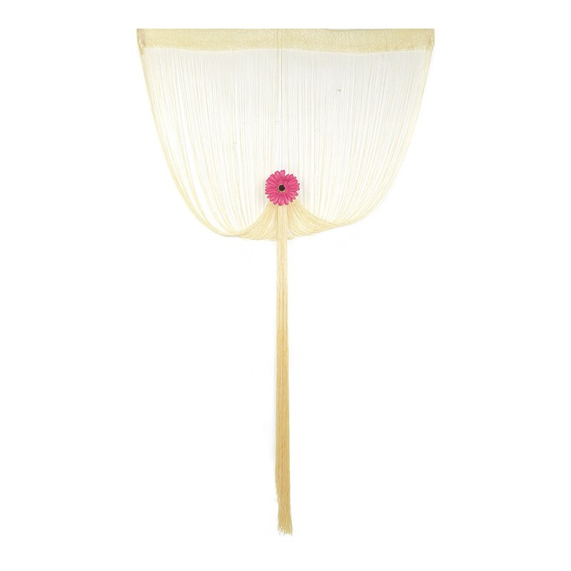 200cm*100cm Panel Fringe String Curtain Room Divider Wedding Drapery