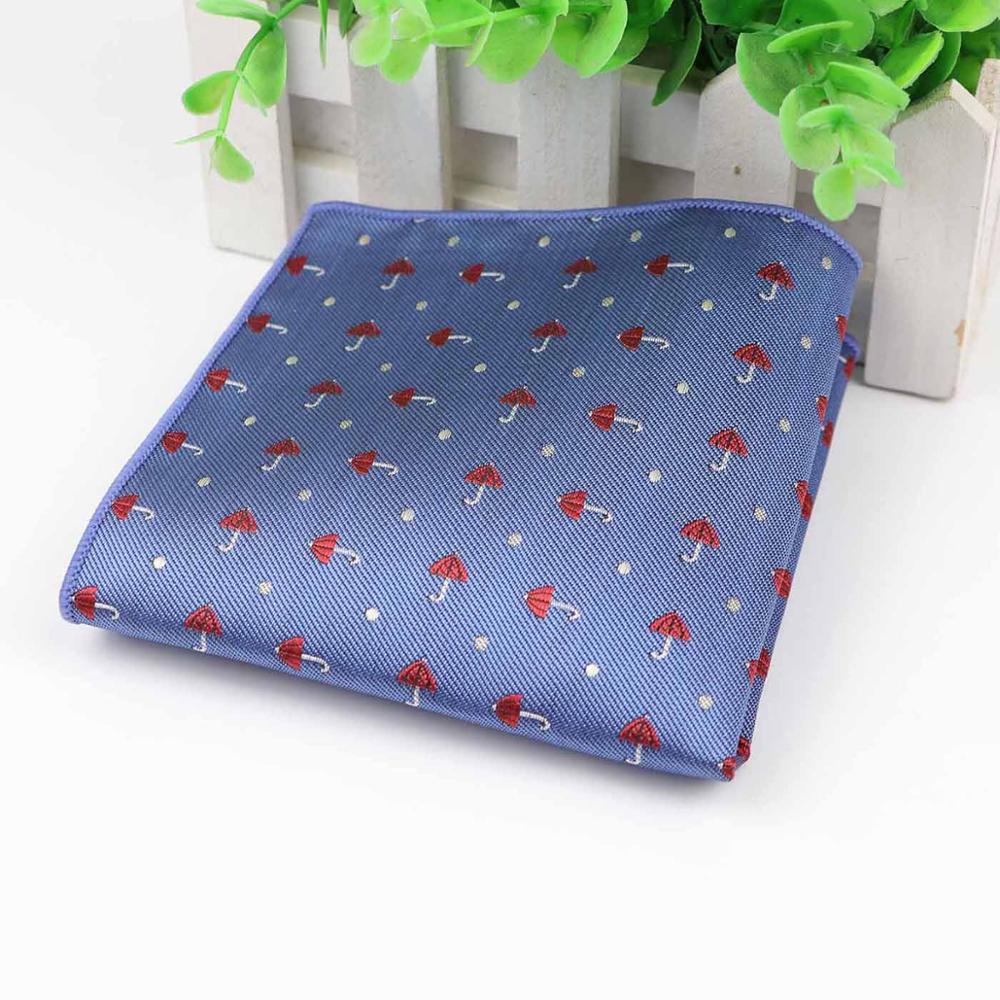 Men Kid Polyester Handkerchiefs Woven Printing Pocket Square Hankies Party Casual Bike Umbrella Dog Car Pockets Hanky: 4