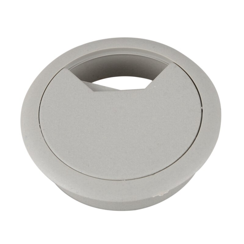 Passacavi per cavo da scrivania in plastica per Computer domestico da 8mm 53mm