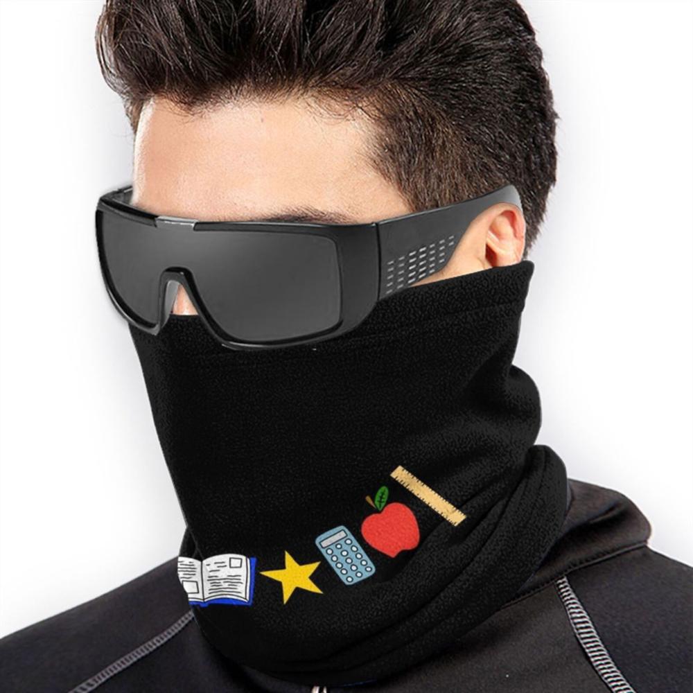 Teacher Smile Bandana Scarf Mask Scarfs Neck Warmer Headwear Teacher School Geek Science Nerd College Math Teacher Back To