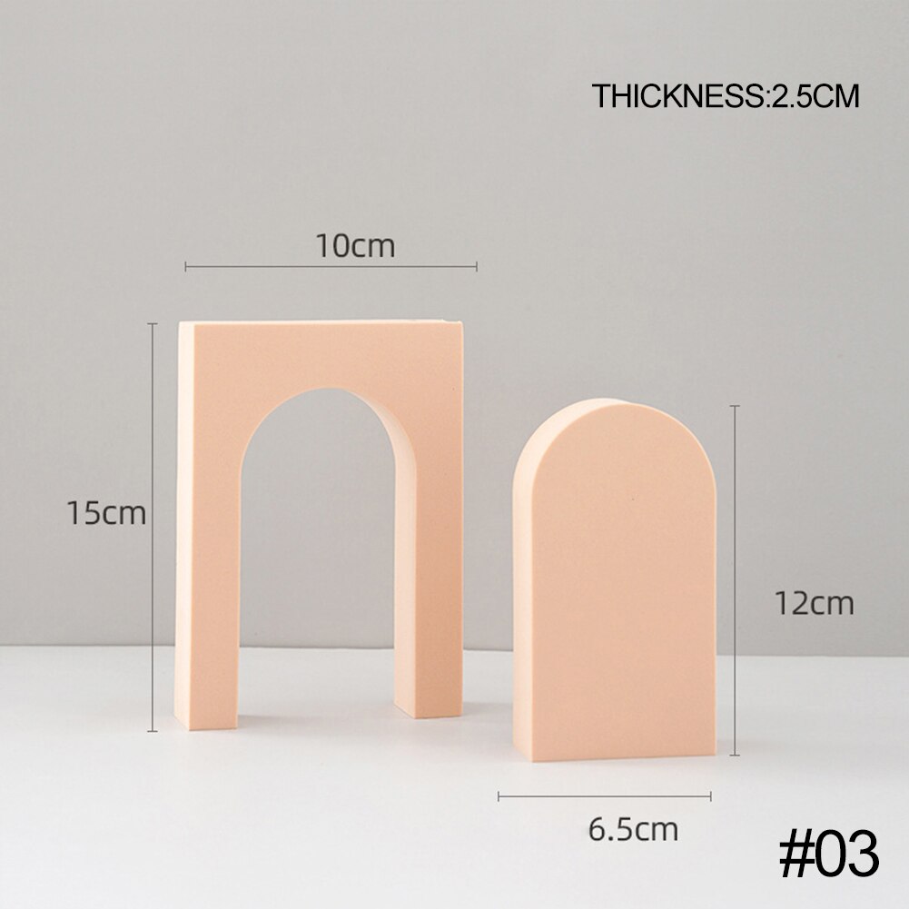 Cube Photo Props INS 3D Ornaments Jewelry Shooting Cosmetics Posing Beauty Ornaments Photography Background Props: 03