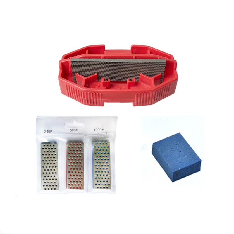 Ski snowboard tuning værktøj fil polish reparation reparere fix edge care kit side ski vinkel