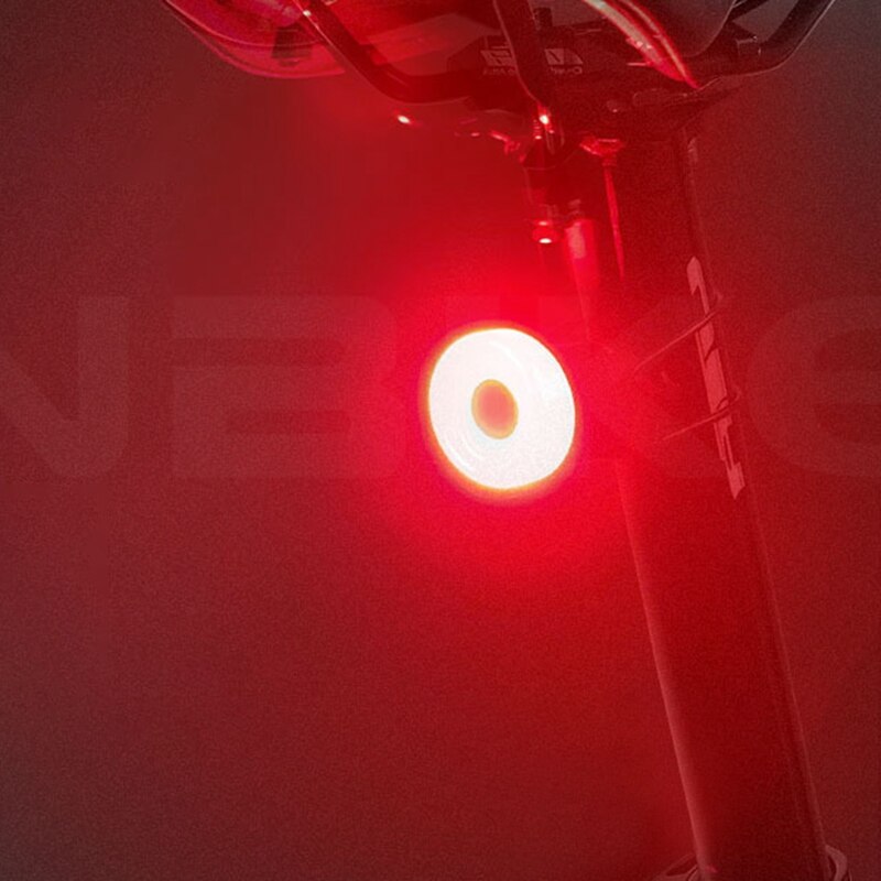 Inbike Fiets Achterlicht Smart Rem Sensing Mtb Racefiets Waterdichte Fietsen Tail Veiligheid Achterlicht Waarschuwing Back Light