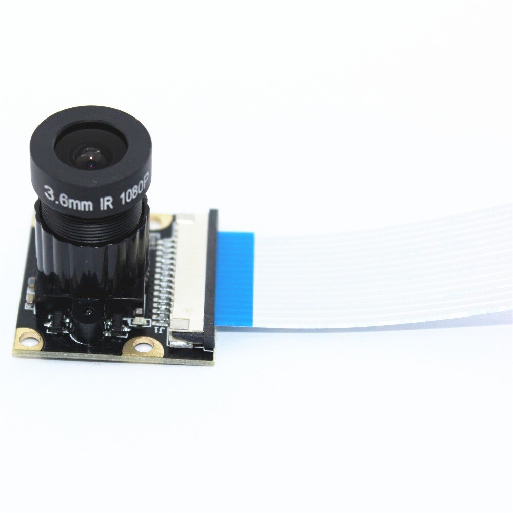 Raspberry Pi Camera 5MP OV5647 1080P Video Camera Focal Verstelbare met FFC Kabel voor Raspberry Pi 4 3 Model B Pi 4B 3B Plus 3B +