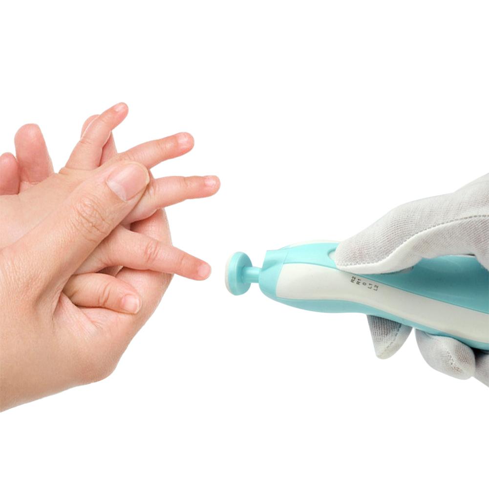 Multifuncional bebê elétrico prego polisher bebê anti-carne cortador de unhas seguro e alta qualidade