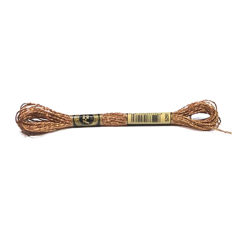 Farverig metallisk tråd håndlavet korssting ledningstråd guld silke broderitråd 8 meter 12 tråde: 9