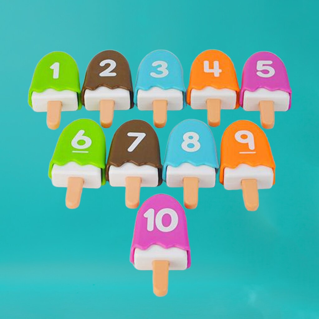 10 Set Digital Mathematics Enlightenment Color Num... – Vicedeal