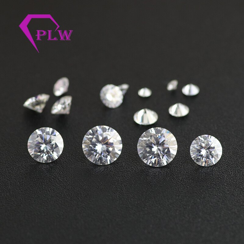 whole price D color 0.25carat 3.75mm clarity VVS1 VVS2 brilliant cut moissanite including certificates and engraving codes