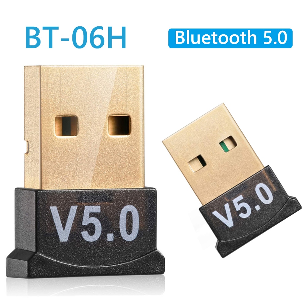 USB Bluetooth 5.0 Adapter Transmitter Bluetooth Receiver Audio Bluetooth Dongle Wireless USB Adapter for Computer PC Laptop c