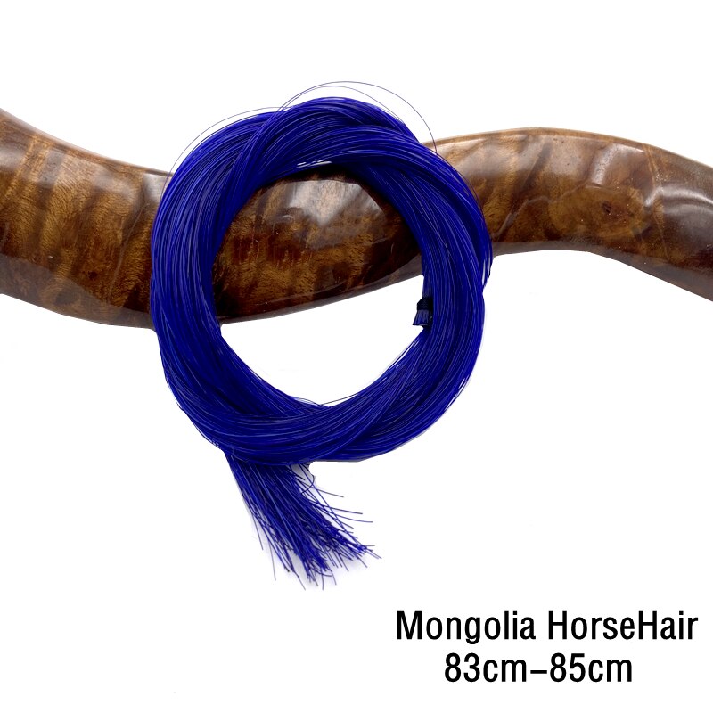 50g migliore qualità stomone siberiano//Mongolia crine di cavallo naturale, viola violino violoncello basso arco capelli coda di cavallo: blu