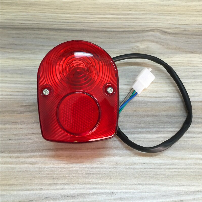 STARPAD Voor kleine aap Jincheng motorfiets achterlichten 70 rode achterlichten remlichten shell Elektrische Voertuig Accessorie