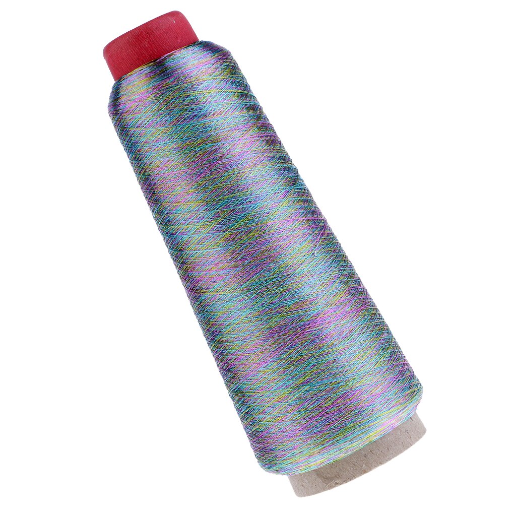 Metallic Machine Embroidery Threads 3000 Meters Sewing Thread Line For Craft: Grey