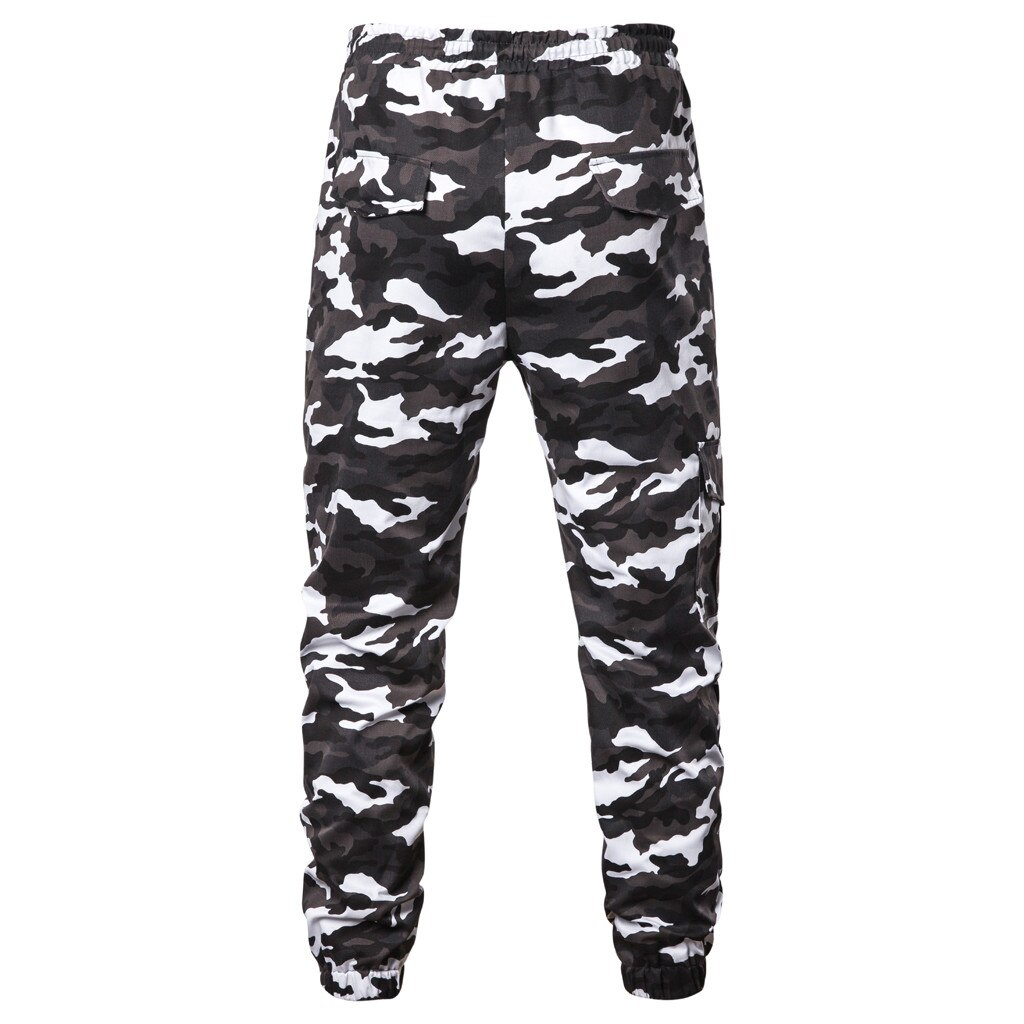 Mannen sweaterpants Camouflage Sport Broek Broek Losse Joggers Plus Size Fitness Trainingspak Mannelijke workout Training sportkleding