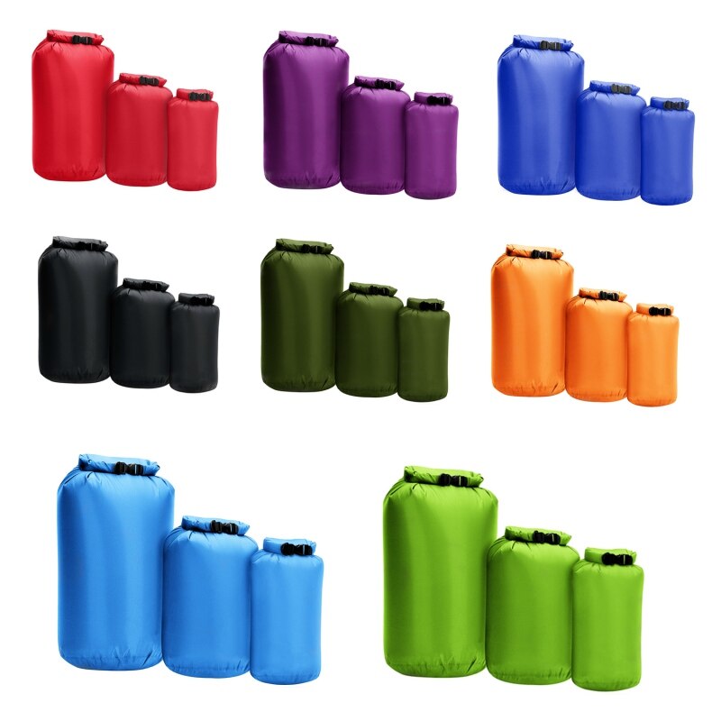Bolsa seca impermeable de embalaje 8L 40L 70L bolsa impermeable para nadar Kayak a la deriva
