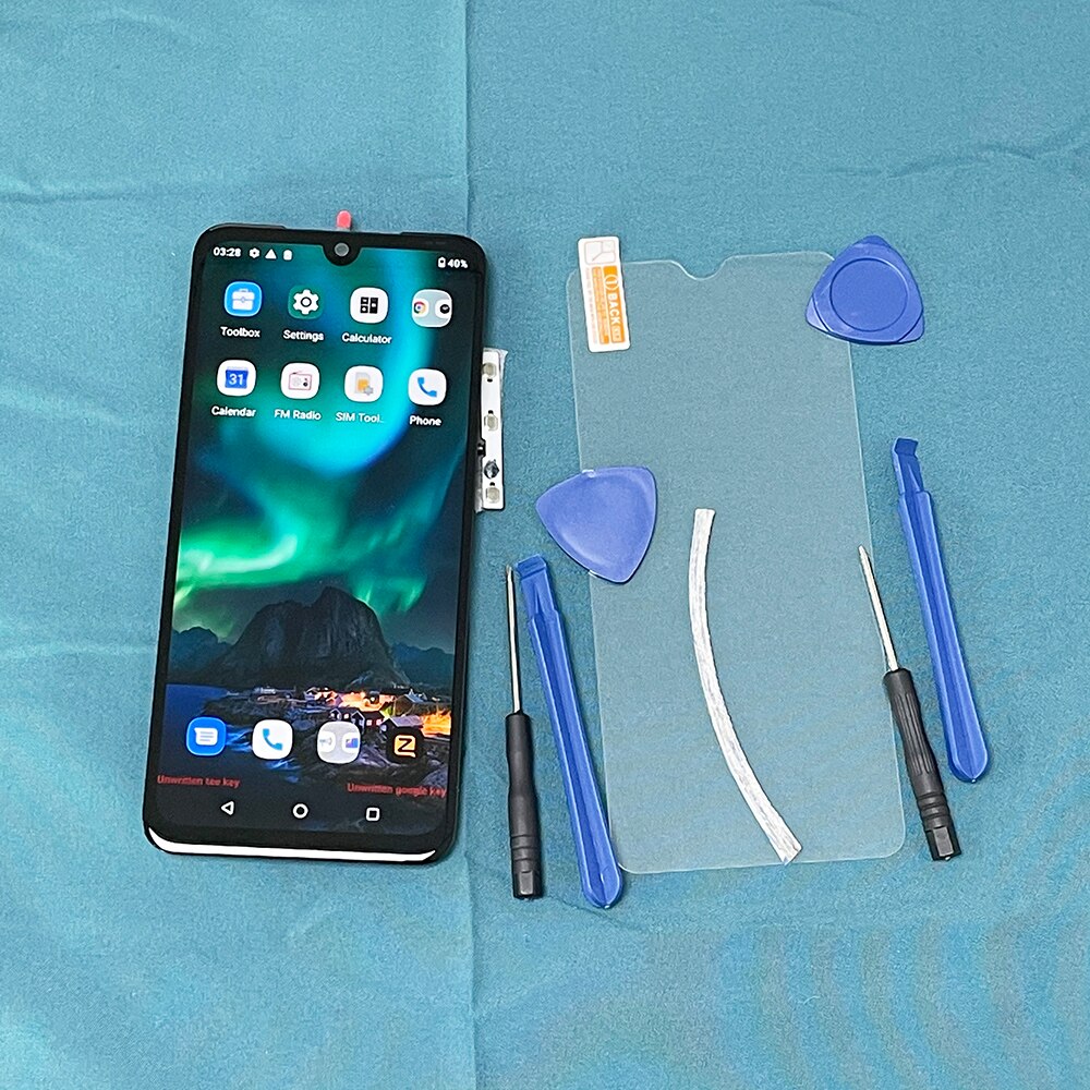 KOSPPLHZ nuovo originale per Umidigi Bison Android 11 LCD Touch Screen Display di ricambio 6.3 "per UMIDIGI BISON 2021 pellicola LCD
