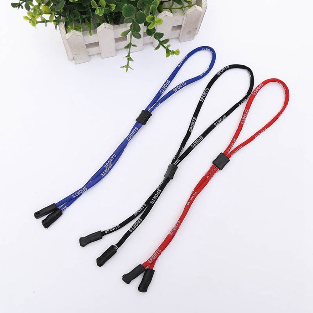 Sport justerbara solglasögon halssnöre rem glasögon glasögon string lanyard
