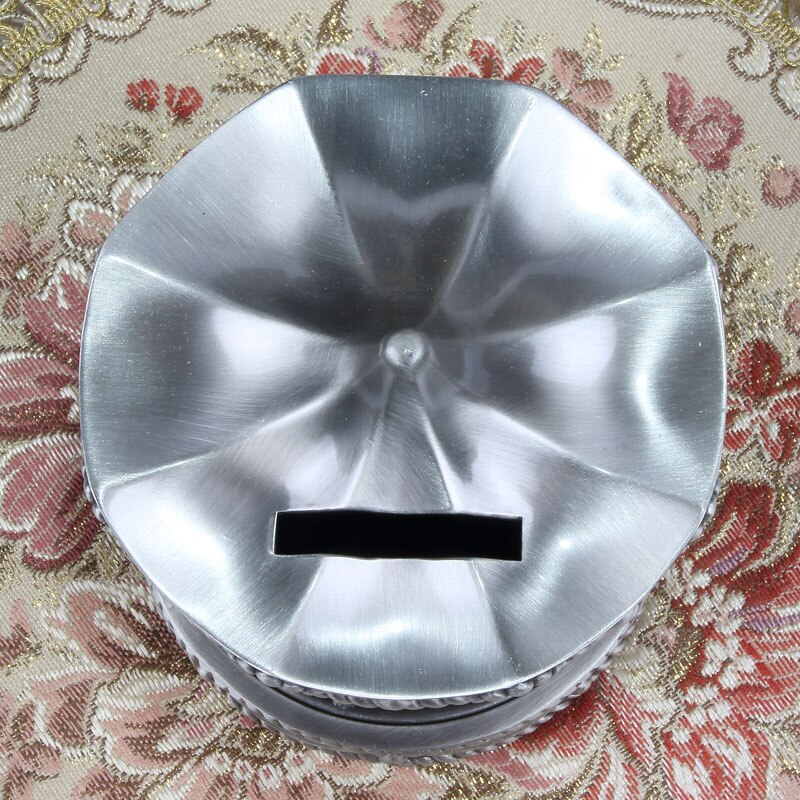Tirelire Enfant En Forme De Fusée - Alliage De Zinc Argenté - Cadeau Anniversaire Ou Décoration - Pour économiser Pièces