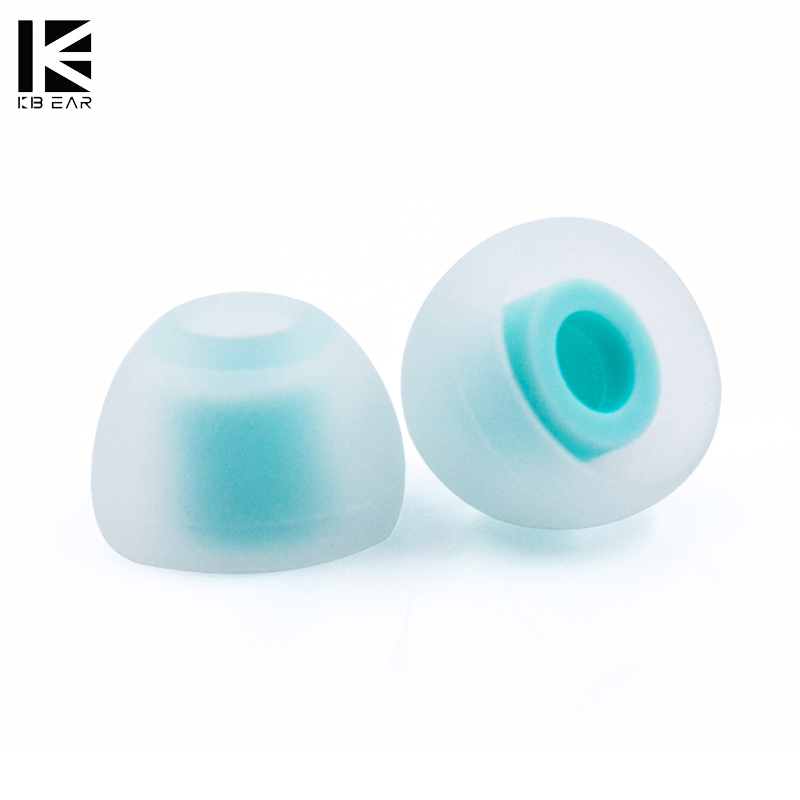 KBEAR 07 Silicone Upgrade Headphone EartipsNoise Isolating With S M M- L Size For TRI T 1pair(2pcs) 5pairs(10pcs) RI Earphone