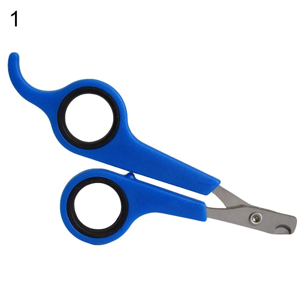 Coupe-ongles pour animaux de compagnie, outil de toilettage, griffes de lapin, ciseaux à ongles, patte d&#39;animal, perroquet gerbid bird pour chien, cisaille à ongles de chat: Blue  Black