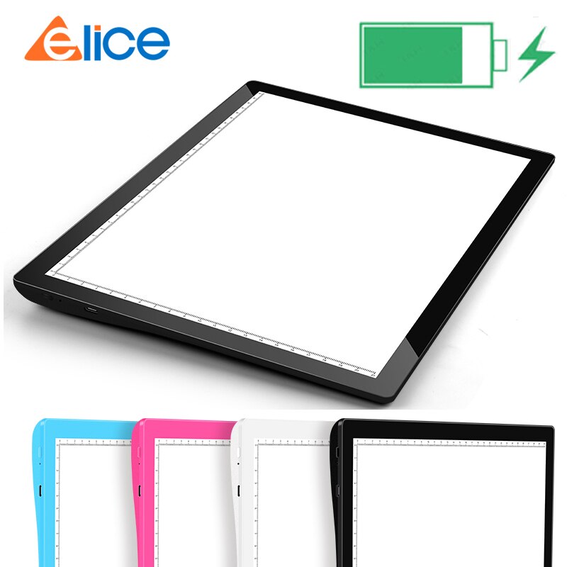 Elice – tablette graphique numérique pour dessin, avec fonction de charge, style batterie