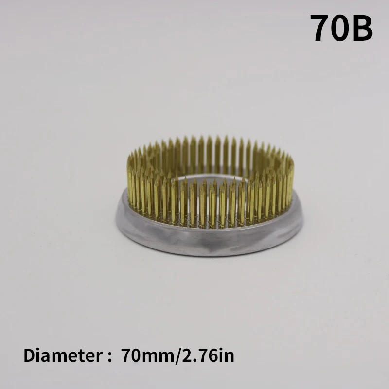 Japanese Style Ikebana Kenzan Flower Base Holder Frog Floral Art Fixed Tool Flower Arrangement Metal Needle Flower Base: light yellow