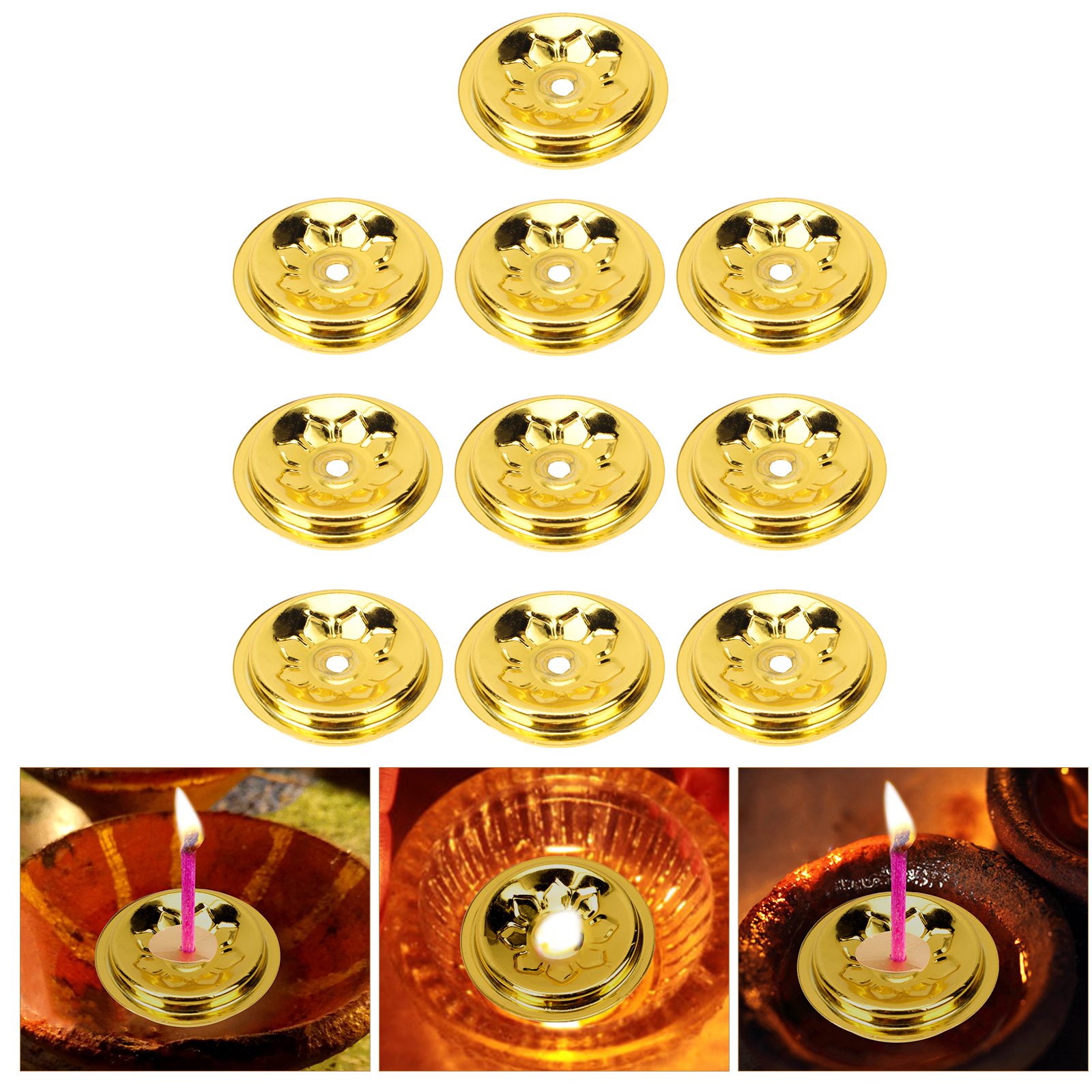 10 szt. Posiadacze pływający uchwyt knota lampa naftowa pływający uchwyt knota masło lampa węzeł uchwyt robić sklepu domowego