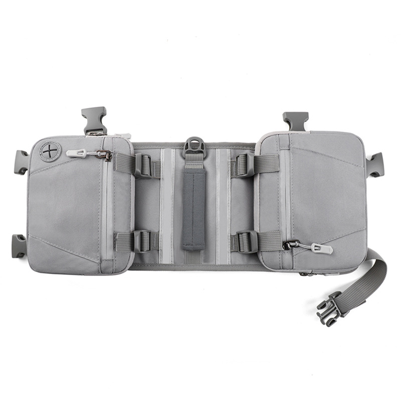 Onetigris Katoenen Canvas Hond Pak Hound Reizen Camping Wandelen Zadeltas Rugzak Hond Rugzak Voor Middelgrote En Grote Hond: grey