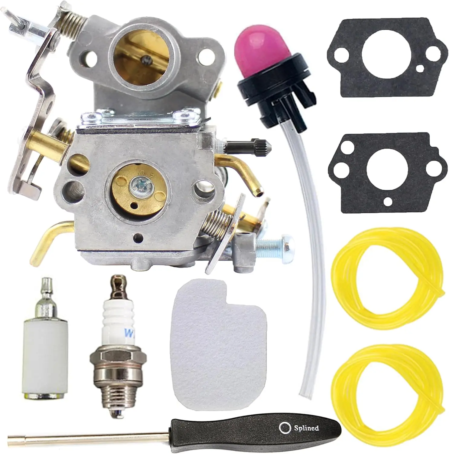 Carburador de motosserra PoulanPro, PP4218A, P3314, PR4218, PP4218AVX, PP4018, PP3516AVX, P3416, PP3816, 35cc, 42cc: Default Title