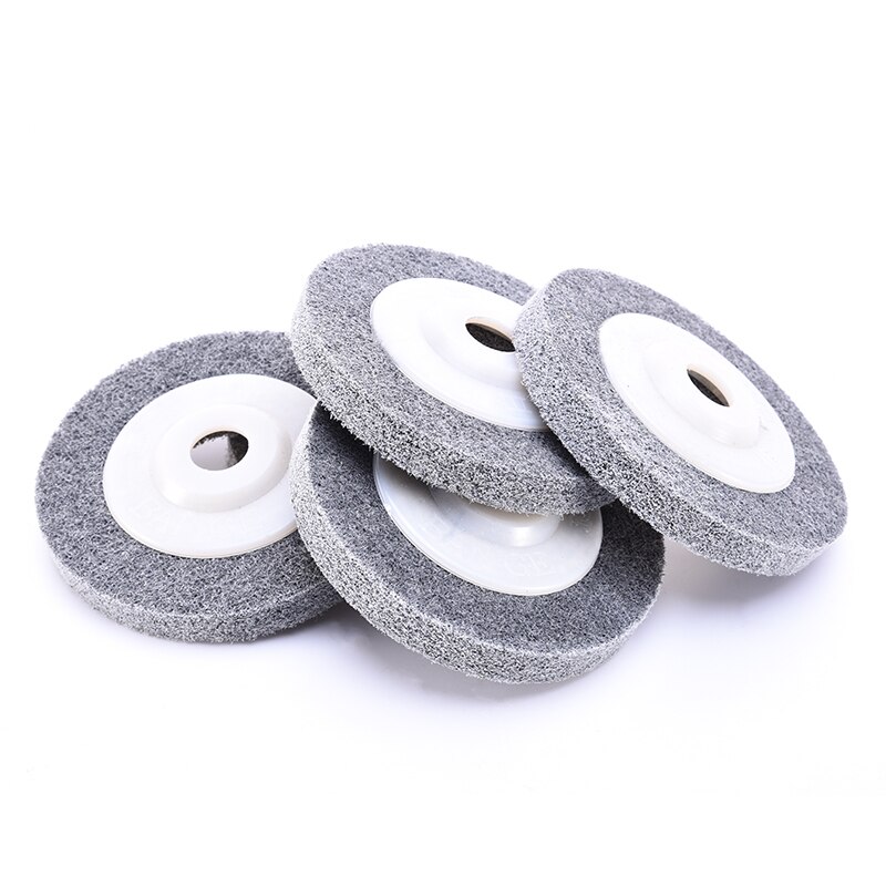 Nylon Grinding Disc 180# Flap Wheel For Metal Finish Wood Polishing On Angle Grinder 100*12*16mm