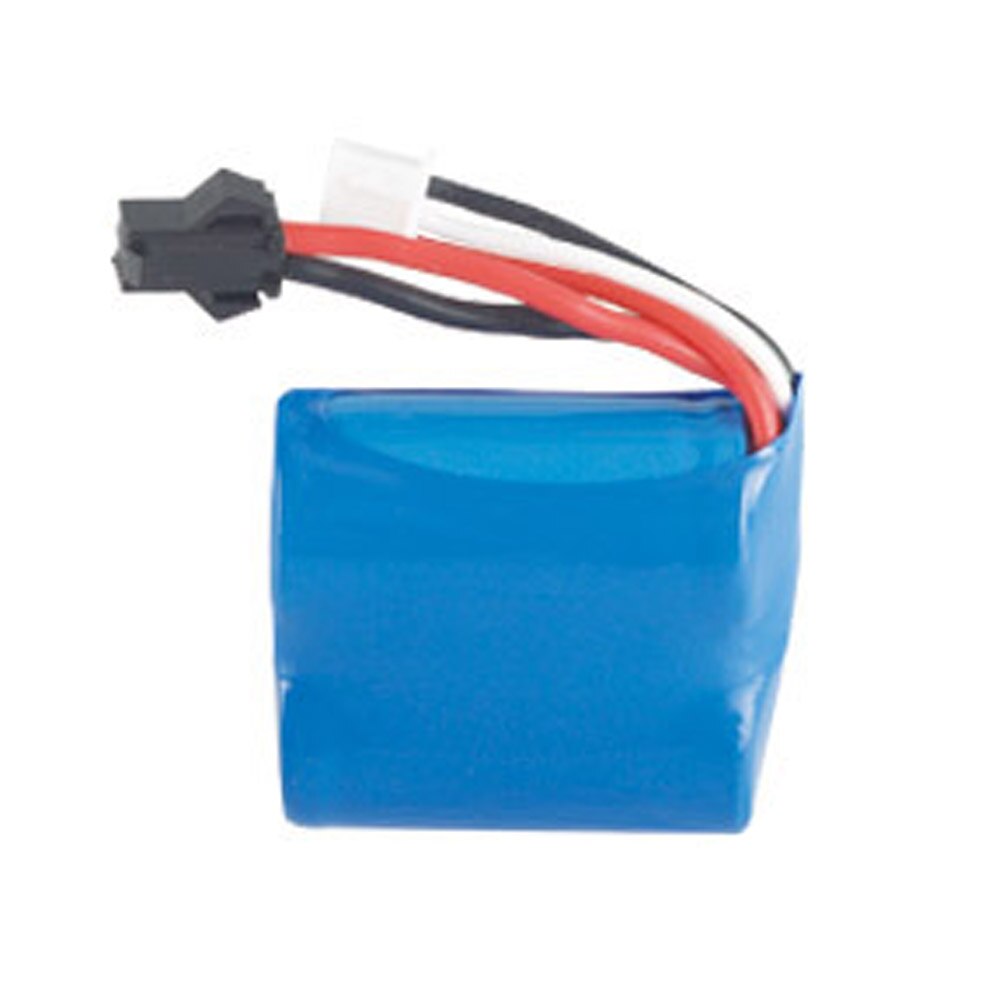 Batterie Li-ion 7.4V, 600mAh, 18350 pour télécommande à grande vitesse, pour bateaux, 7.4V, prise SM/JST/EL-2P