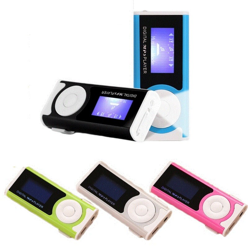 Mini Sport Leuke Mp3 Speler Draagbare Met Zaklamp Ondersteuning Muziek Mp3 Speler