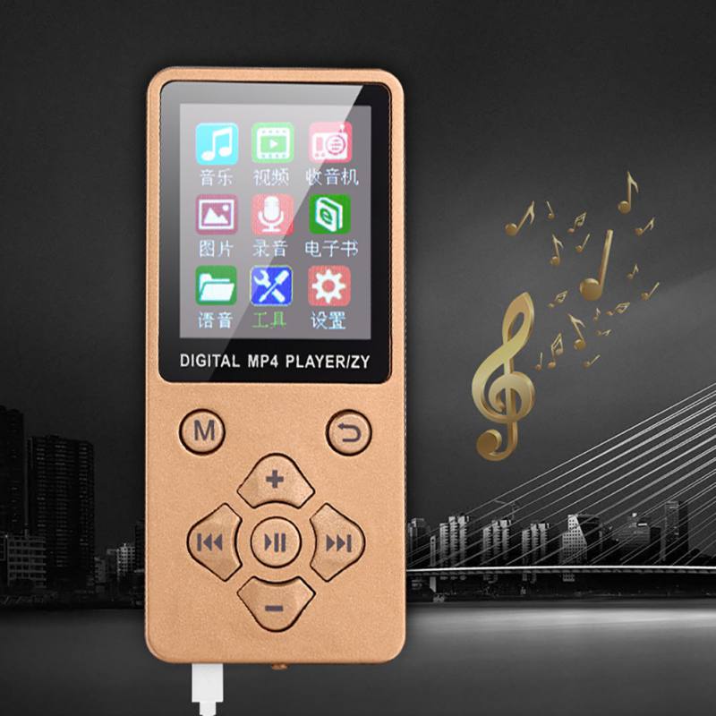 1.8-inch TFT Display MP3 Player Anti Slip Button Control Battery Operated with HiFi Sound Music Players for MP3 Walkman