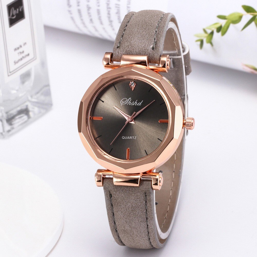 femmes montre Imitation cuir ceinture montre étoile ciel cadran horloge Quartz montres dames décontracté maille ceinture montre-bracelet horloge: GY