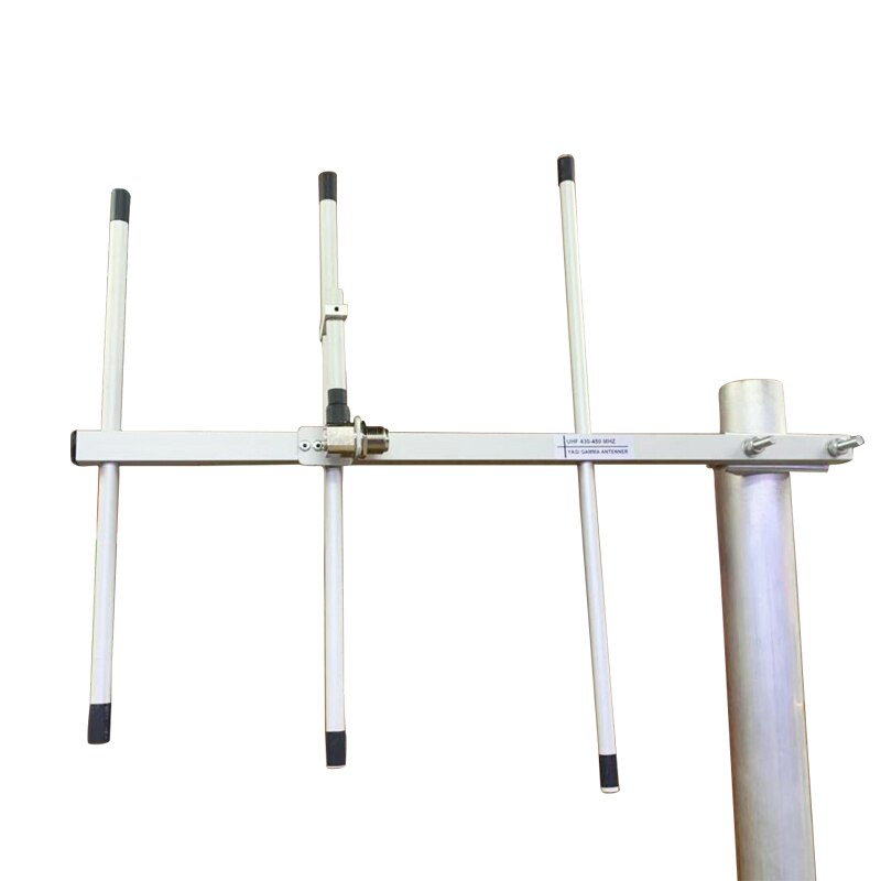Gamma yagi antena de rádio móvel UHF 430-450MHz yagi antena com Conector SO239 11.0dB transcceiver Móvel